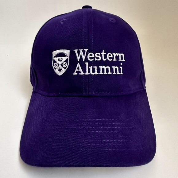 Other - Western Alumni Baseball Hat Embroidered Adjustable Strap Cap Western University